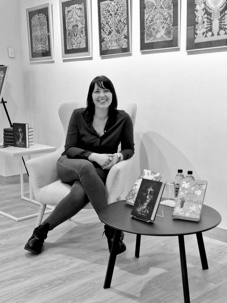 Rašytoja Erika Amber. Fotografavo Lilija Skupienė